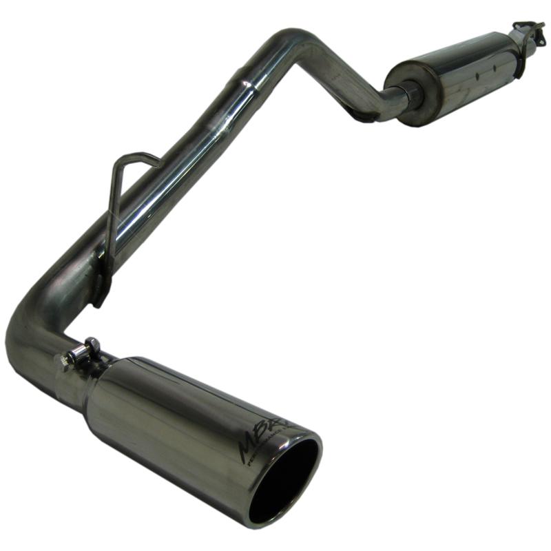 MBRP 04-10 Chevy/GMC Colorado/Canyon 2.8L/2.9L/3.5L/3.7L Cat Back Single Side - S5046409