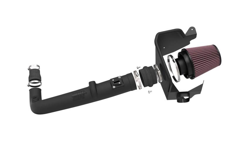 K&N 23-24 GMC Canyon / Chevrolet Colorado 2.7L L4 F/I AirCharger Performance Intake System - 63-3122