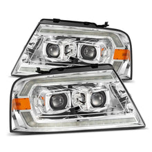 Load image into Gallery viewer, AlphaRex 06-08 Lincoln Mark LT LUXX-Series LED Projector headlights Black w/ Sequential Signal - 880132