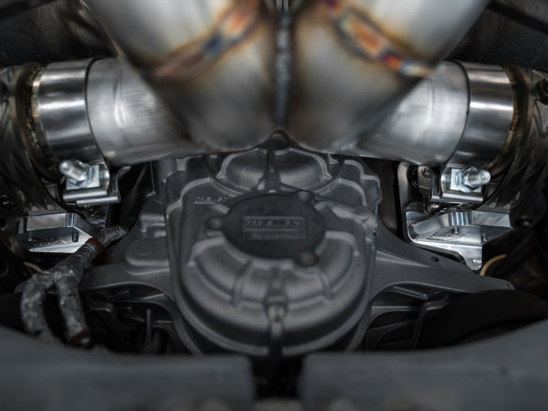 AWE Tuning 2023 C8 Corvette Z06 SwitchPath Cat-Back Exhaust - Diamond Black Tips - 3025-43906