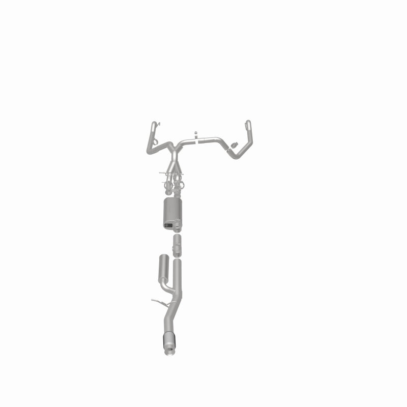 MagnaFlow 24-25 Chevrolet/GMC Silverado/Sierra 1500 ZR2/AT4X Overland Series Cat-Back Exhaust System - 19703