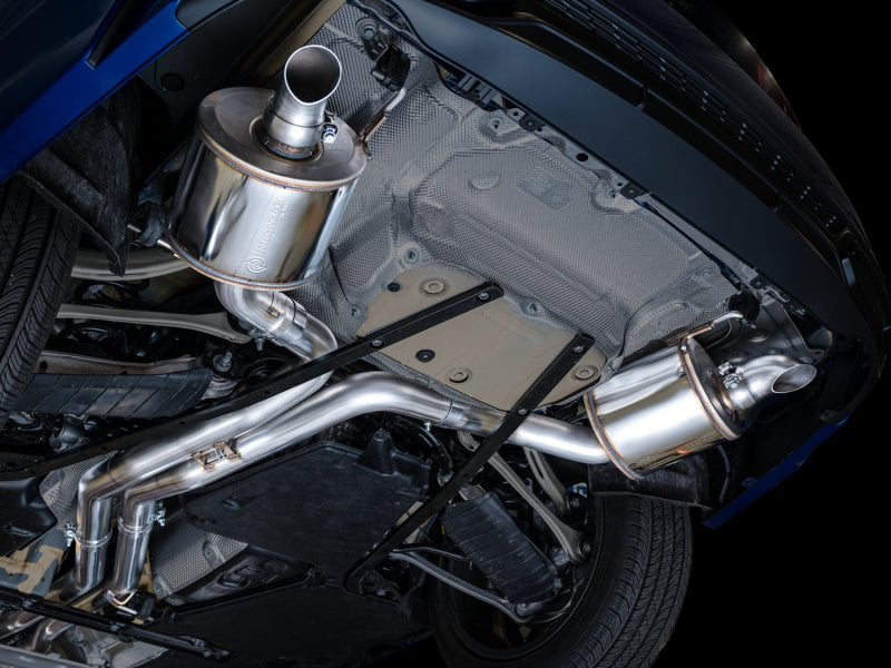 AWE Tuning Audi 2019-2023 C8 A6/A7 3.0T Touring Edition Cat-Back Exhaust- Turn Downs - 3015-31003