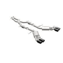 Load image into Gallery viewer, MagnaFlow SYS Cat-Back 2015-2017 Cadillac CTS-V 6.2L Quad 4in Carbon Fiber Tips - 19011