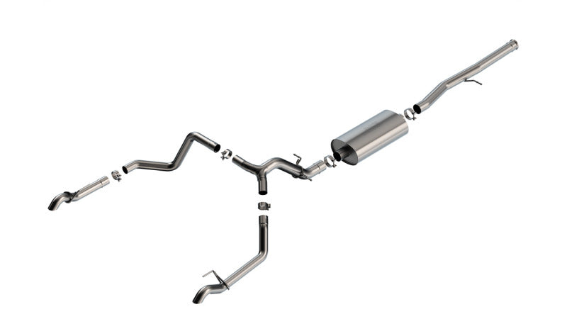 Borla 22-23 Chevrolet Silverado 1500 ZR2 & AT4X 6.2L CC SB 147.5in WB Touring Cat-Back - 140913