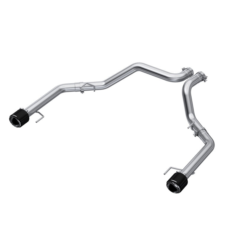 MBRP 2021+ Ford F-150 Raptor Axle-Back Dual Rear Exit T304 Performance Exhaust Sys - S52663CF