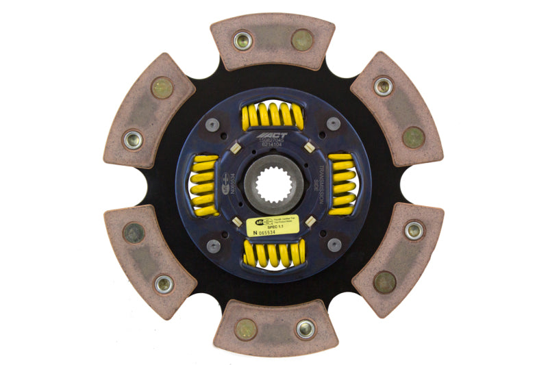 ACT 1993 Hyundai Elantra 6 Pad Sprung Race Disc - 6214104