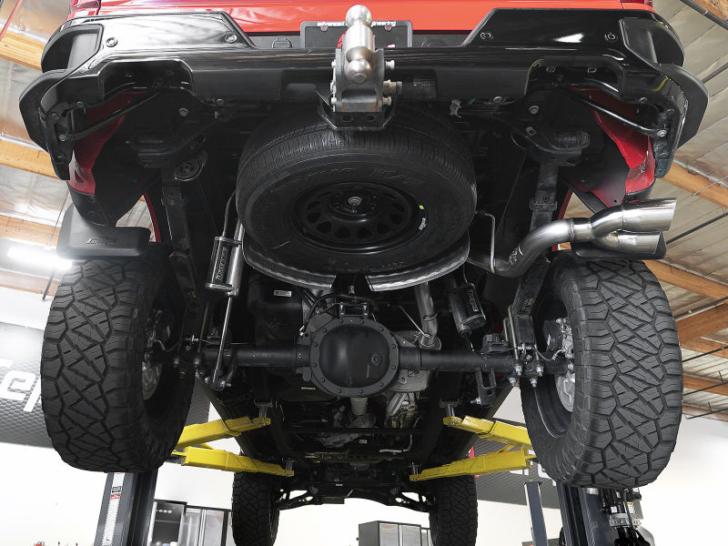 aFe Vulcan Series 3in 304SS Exhaust Cat-Back w/ Pol Tips 2019 GM Silverado / Sierra 1500 L4-2.7L (t) - 49-34109-P
