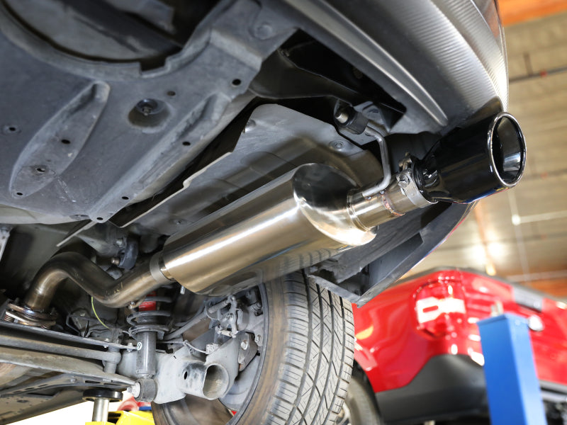 aFe 14-19 Toyota Corolla 1.8L Takeda 2.5in 304SS Axle-Back Exhaust w/ Black Tip - 49-36083-B