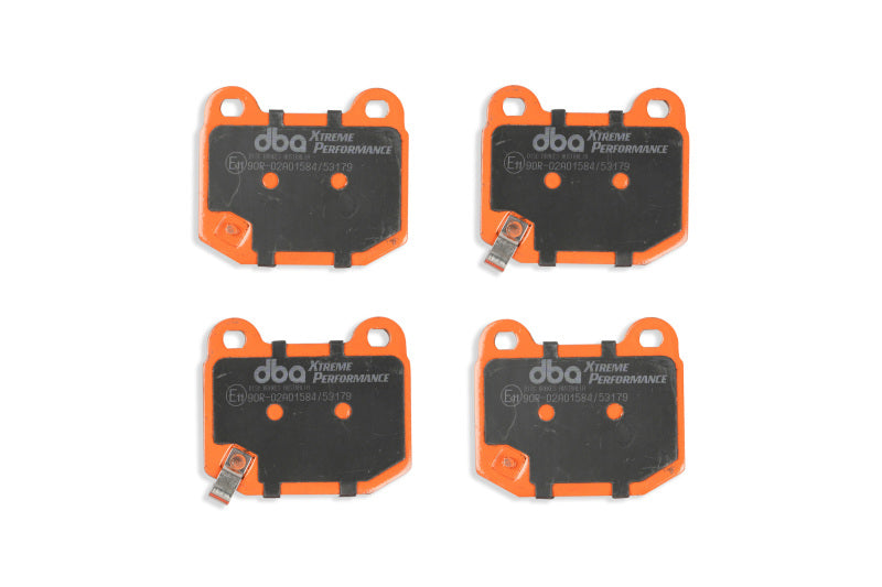 DBA 03-06 EVO / 04-09 STi / 03-07 350Z Track Edition/G35 w/ Brembo XP650 Rear Brake Pads - DB1521XP