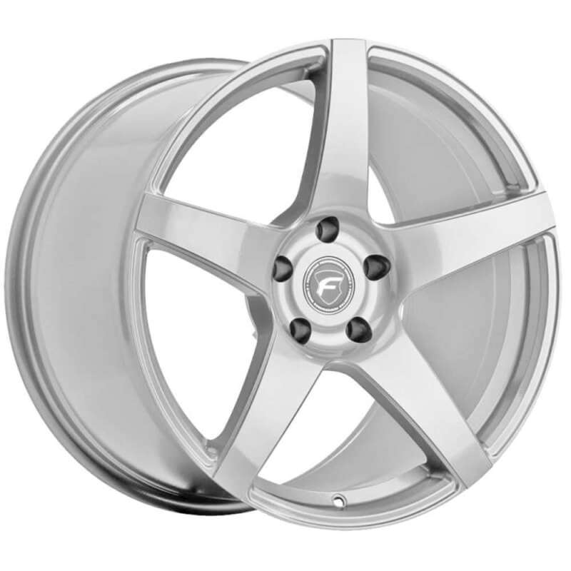 Forgestar CF5 19x9 / 5x114.3 BP / ET35 / 6.4in BS Gloss Silver Wheel - F11699065P35