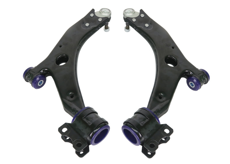 SuperPro 05-11 Ford Focus LS/LT/LV Volvo S40/V50 and C70/21mm Front Lower Control Arm Assembly Kit - TRC1136