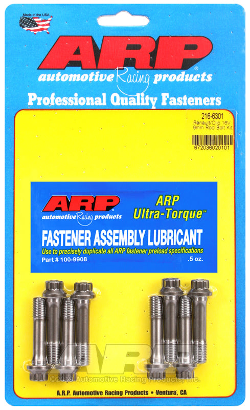 ARP Renault Clio 16V M9 Rod Bolt Kit - 216-6301