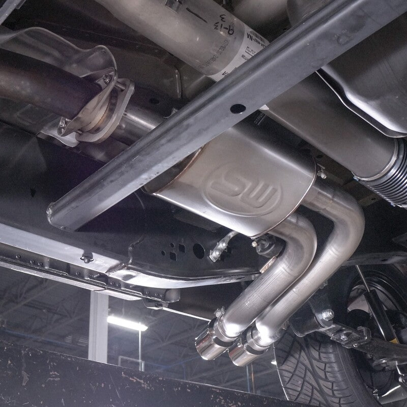 Stainless Works 15-19 Ford F150 5.0L Lightning Exit Catback System w/ 4in Tips - FT18CBFT