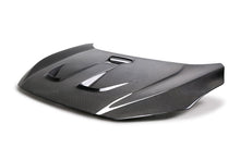 Load image into Gallery viewer, Seibon 2016-2017 Honda Civic Coupe/Sedan/Hatchback MR-Style Carbon Fiber Hood - HD16HDCV-MR