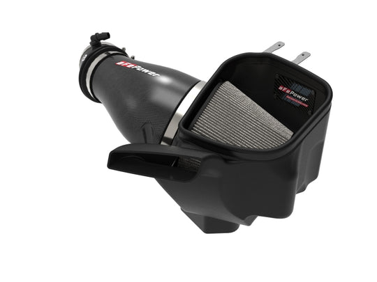 aFe Track Series Carbon Fiber Pro Dry S AIS - 19-20 Jeep Grand Cherokee Trackhawk 6.2L - 57-10009D