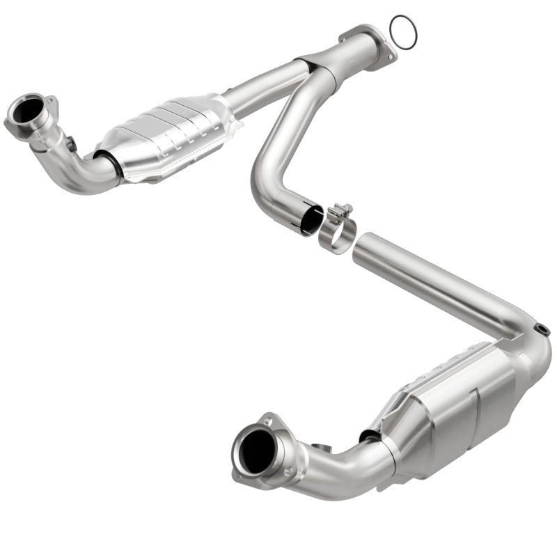 MagnaFlow DF Cat Conv 07-09 Chevrolet/GMC Silverado/Sierra 2500 HD 6.0L Y-Pipe Assy excludes Classic - 49644