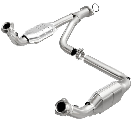 MagnaFlow DF Cat Conv 07-09 Chevrolet/GMC Silverado/Sierra 2500 HD 6.0L Y-Pipe Assy excludes Classic - 49644