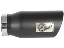 Load image into Gallery viewer, aFe MACH Force-XP 409 SS Right Side Single Wall Exhaust Tip 5in Inlet x 7in Outlet x 15in L - 49T50701-B15