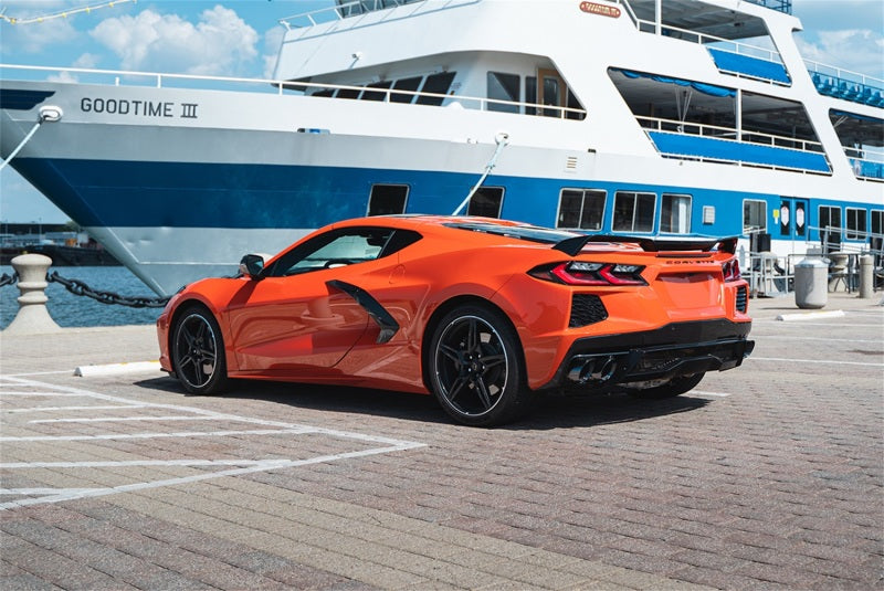 Corsa 2020-25 Corvette C8 3in Xtreme Cat-Back Exhaust 4.5in Black Quad Tips - Deletes stock AFMValve - 21104BLK