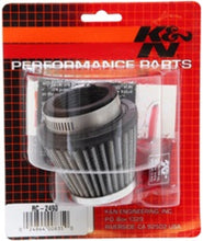 Load image into Gallery viewer, K&amp;N Universal Chrome Filter - Round Tapered - 3in Base OD x 2in Top OD x 2.375in H - RC-2490