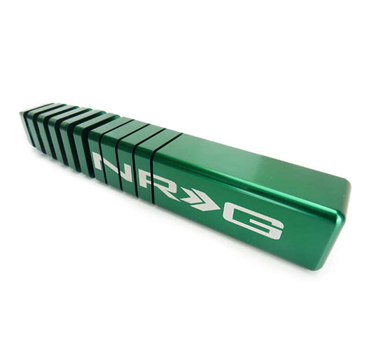 NRG Shift Knob - 20 Year Anniversary Weighted Square Heat Sink Tall - Green - SK-480SQ-GNTY
