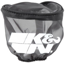 Load image into Gallery viewer, K&amp;N Air Filter Wrap Black Oval Tapered 3.75in Base I/S Width x 2.5in Top I/S Width x 2.75in H - RU-2780DK