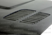 Load image into Gallery viewer, Seibon 01-05 BMW E46 M3 GTR Style Carbon Fiber Hood - HD0105BMWE46M3-GTR
