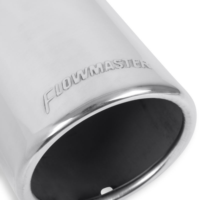 Flowmaster 3.5in.X 12in.X 3in.SS Tip Straight Roll - 15363