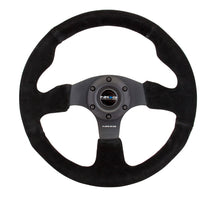 Load image into Gallery viewer, NRG Reinforced Steering Wheel (320mm) Suede w/Black Stitch - RST-012S