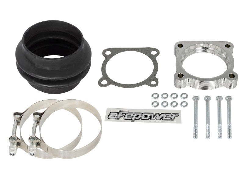 aFe Silver Bullet Throttle Body Spacers TBS Nissan Patrol 10-16 V8-5.6L - 46-36004