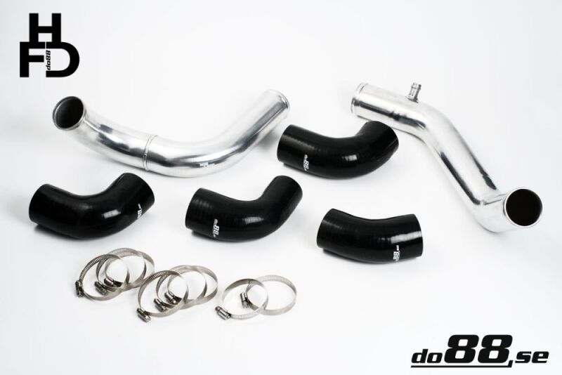 do88 Volvo 7/940 Turbo Center Connection Pipe Kit Black Hoses standard TB - TR-940-S-63