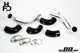 do88 Volvo 7/940 Turbo Center Connection Pipe Kit Black Hoses standard TB - TR-940-S-63