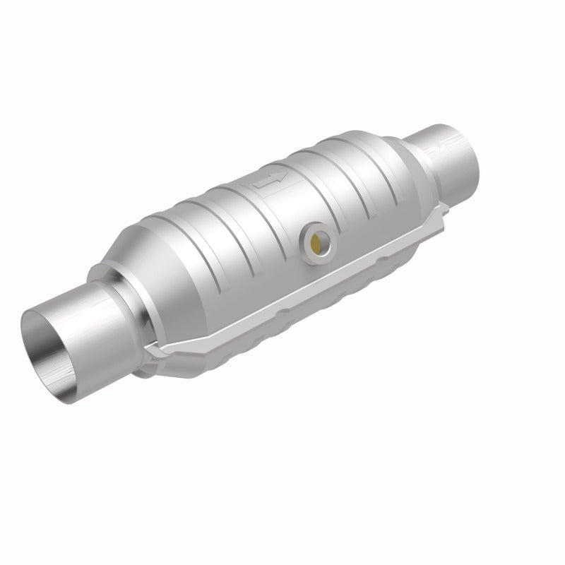 MagnaFlow Conv Univ 2in Inlet/Outlet Center/Center Round 11in Body L x 5.125in W x 15in Overall L - 51354