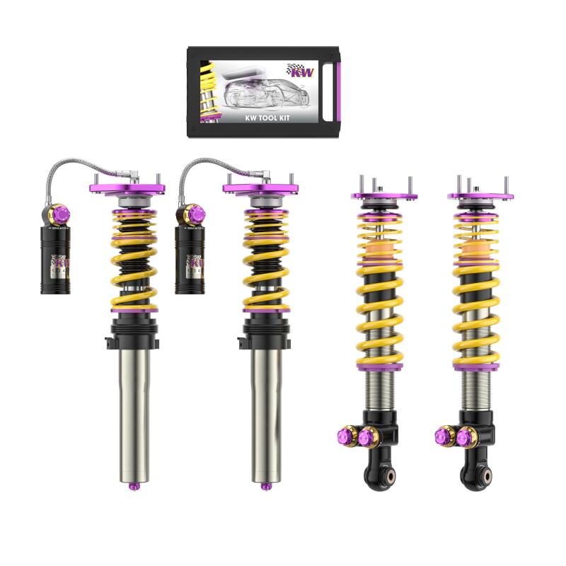 KW Porsche 911 GT2RS 991.2 With OE NoseLift Clubsport Coilover Kit 3-Way - 39771280