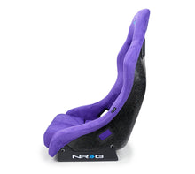 Load image into Gallery viewer, NRG FRP Bucket Seat PRISMA Edition w/ Pearlized Back Purple Alcantara - Medium - FRP-303PP-PRISMA