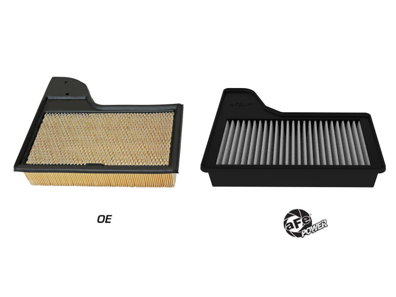 aFe MagnumFLOW OEM Replacement Air Filter PRO Dry S 2015 Ford Mustang L4 / V6 / V8 - 31-10255