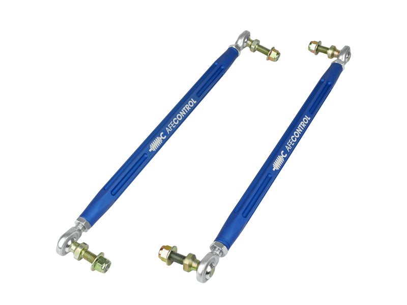 aFe Control 20-21 Toyota Supra 3.0L Front Adjustable End Links - 442-721001FL