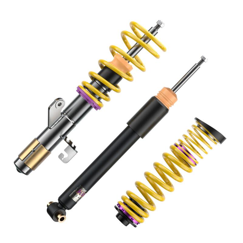 KW Coilover Kit V1 12+ BMW 3 Series F30 6-Cyl w/ EDC Bundle - 1022000G