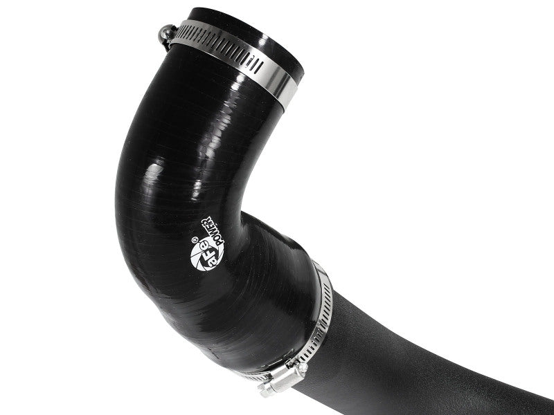 aFe Bladerunner 2.5in Intercooler Hot Side Tubes, 13-14 Ford Focus ST 2.0L (t) *Black* - 46-20188-B