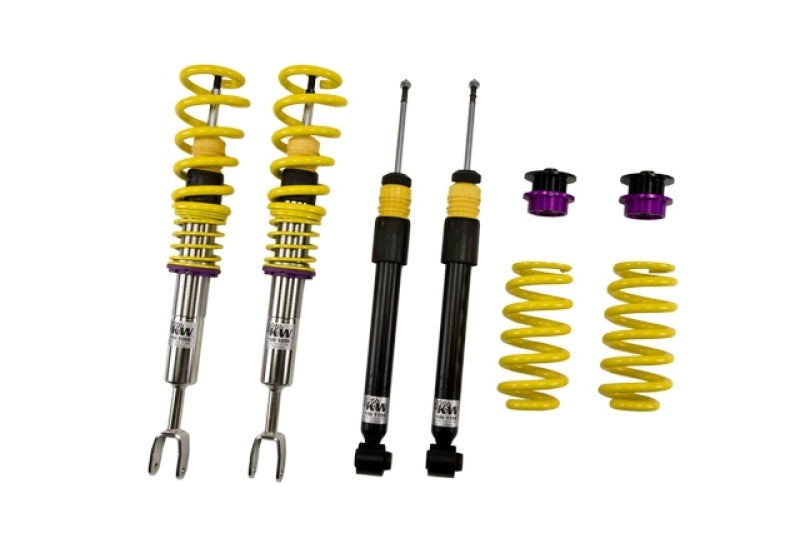 KW Coilover Kit V1 Audi A4 (8E/B6 8H QB6) Avant + Convertible; Quattro; all engines - 10210058