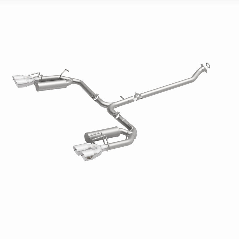 MagnaFlow 18-19 Toyota Camry XSE 2.5L (FWD) Street Series Cat-Back Exhaust w/4in Polished Quad Tips - 19494