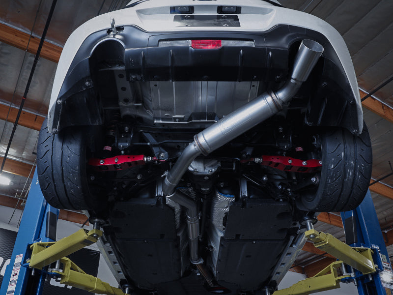 aFe 13-22 Toyota GR86/FR-S/BRZ H4-2.0L/2.4L Takeda 3in 304 SS Cat-Back Exhaust System w/ Brushed Tip - 49-36057-H
