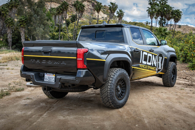 ICON 24+ Toyota Tacoma Remote Reservoir Shocks w/ CDXS 0-1in. Lift- (Rear) - 57808XP