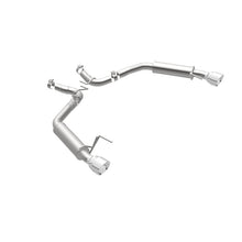 Load image into Gallery viewer, MagnaFlow Axle Back, SS, 2.5in, Competition, Dual Split Polish 4.5in Tip 2015 Ford Mustang Ecoboost - 19179
