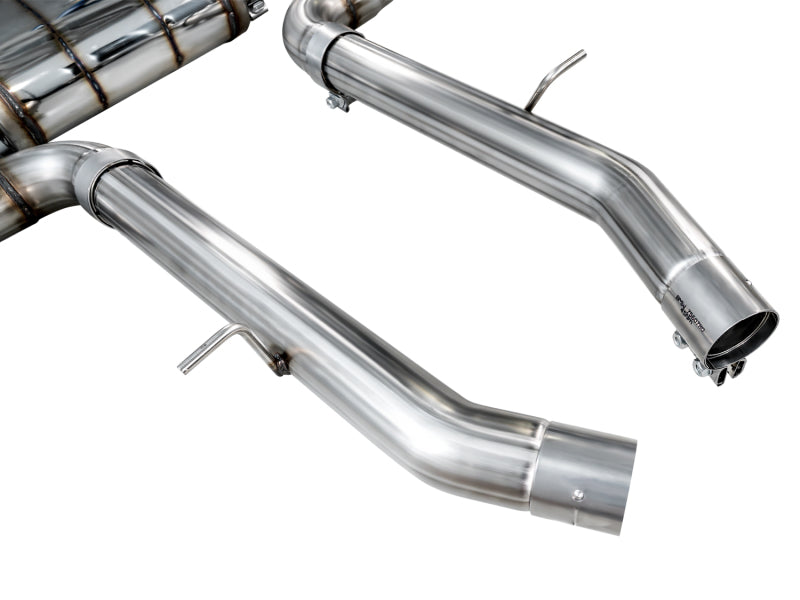 AWE Tuning 20-25 BMW X3 M/M Comp (F97) AWD SwitchPath Axle-Back Exhaust - Diamond Black Tips - 3025-43301