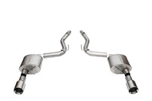 Load image into Gallery viewer, Corsa 2024+ Ford Mustang GT Sport Axle-Back Dual Rear Exit with 4.5in Straight Cut Polished Tips - 21253