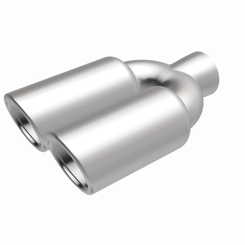 MagnaFlow Tip 1-Pk Dual Rnd DW 3x10 2.25ID - 35168