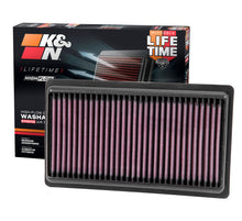 Load image into Gallery viewer, K&amp;N Replacement Panel Air Filter for 2014-2015 Infiniti Q50 3.5L/3.7L V6 (2 Required) - 33-5014