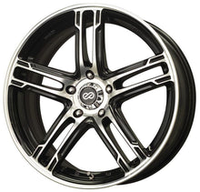 Load image into Gallery viewer, Enkei FD-05 18x7.5 5x100 45mm Offset 72.6 Bore Dia Black Machined Wheel - 434-875-8045BKM