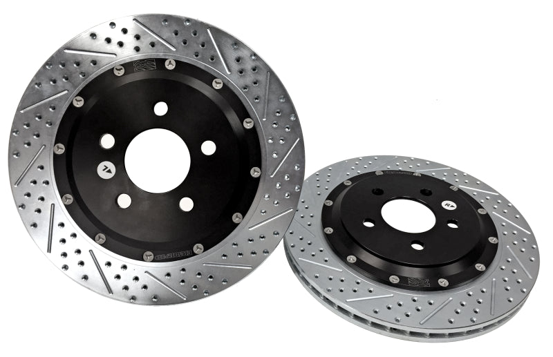 Baer Brakes 15-23 Ford Mustang GT/EcoBoost w/ Perf. Pac. Eradispeed+ Rear 2pc SDZ Perf. Brake Rotors - 2262023